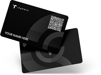 Pro Black Nfc Business Card