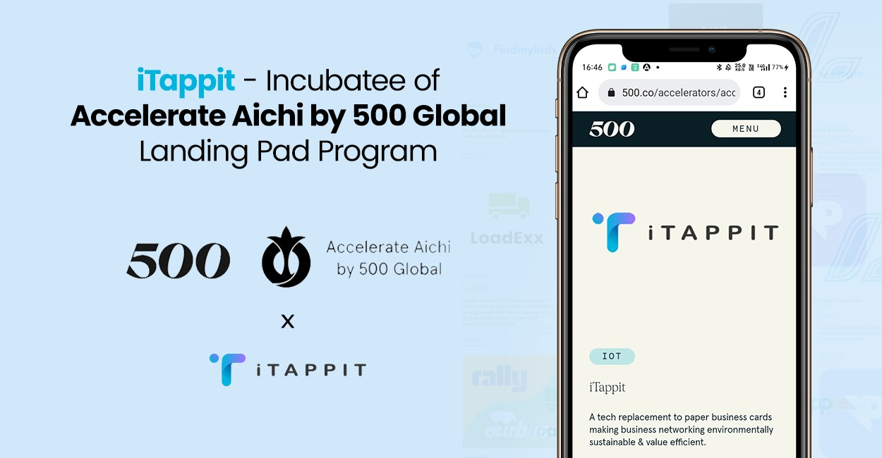 iTappit Incubatee of Accelerate