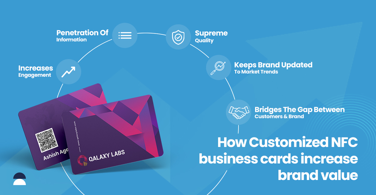 how customized nfc business cards increase brand value