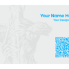 healthcare sky blue businesscard 5