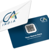 CA Logo Darkblue & White Business Card 2