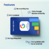 Customised NFC Google Review Card with QR code and Logo ⭐⭐⭐⭐⭐