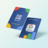 Customised NFC Google Review Card with QR code and Logo ⭐⭐⭐⭐⭐