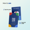 Customised NFC Google Review Card with QR code and Logo ⭐⭐⭐⭐⭐