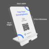 NFC Business Card Standee With QR Code