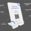 NFC Business Card Standee With QR Code